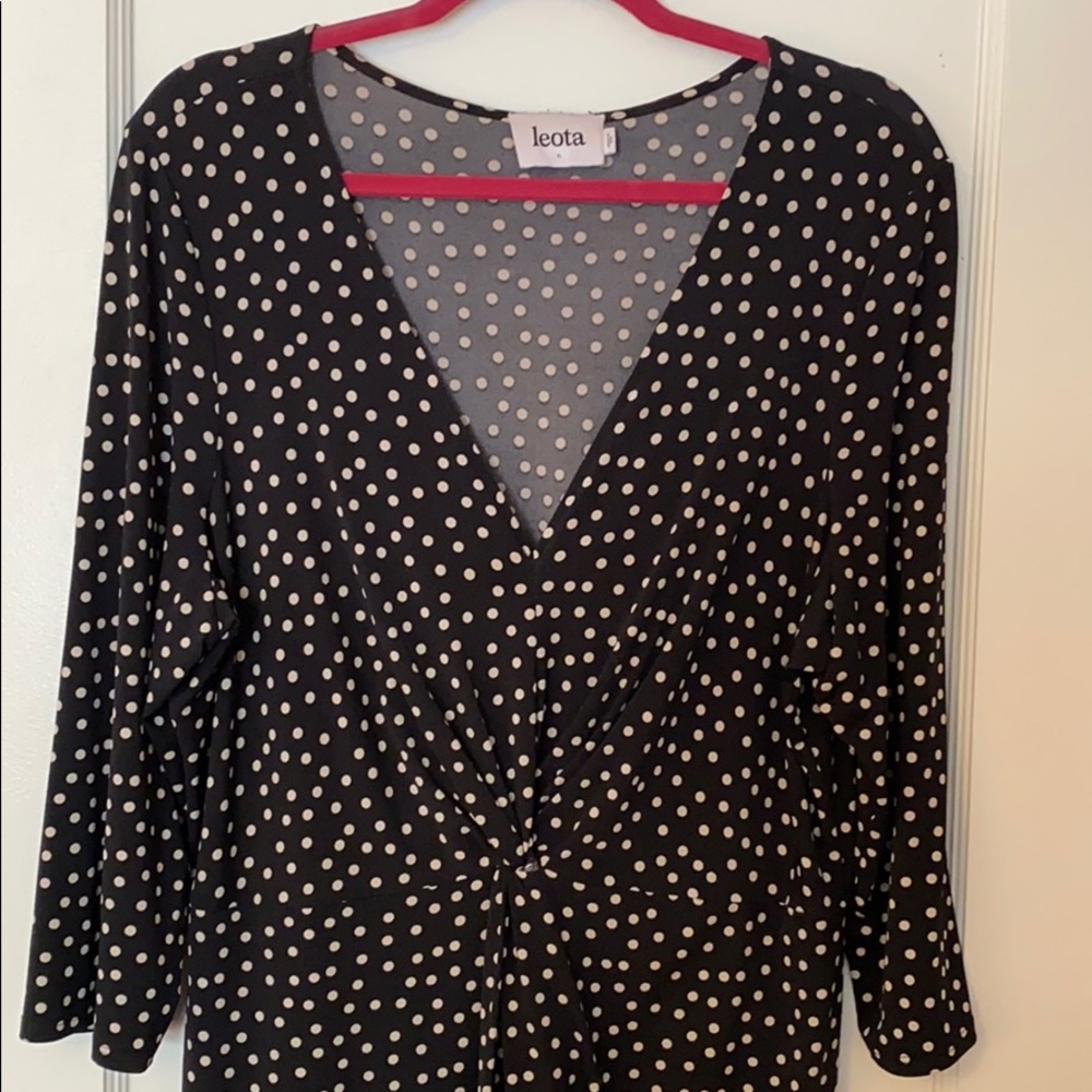 Leota polka dots! Great work dress